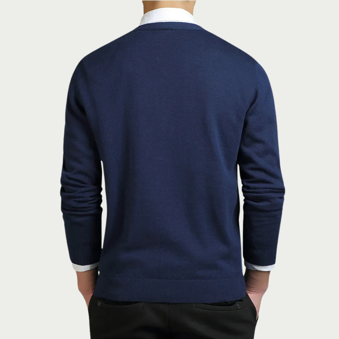 Gentleman's Knit Cardigan