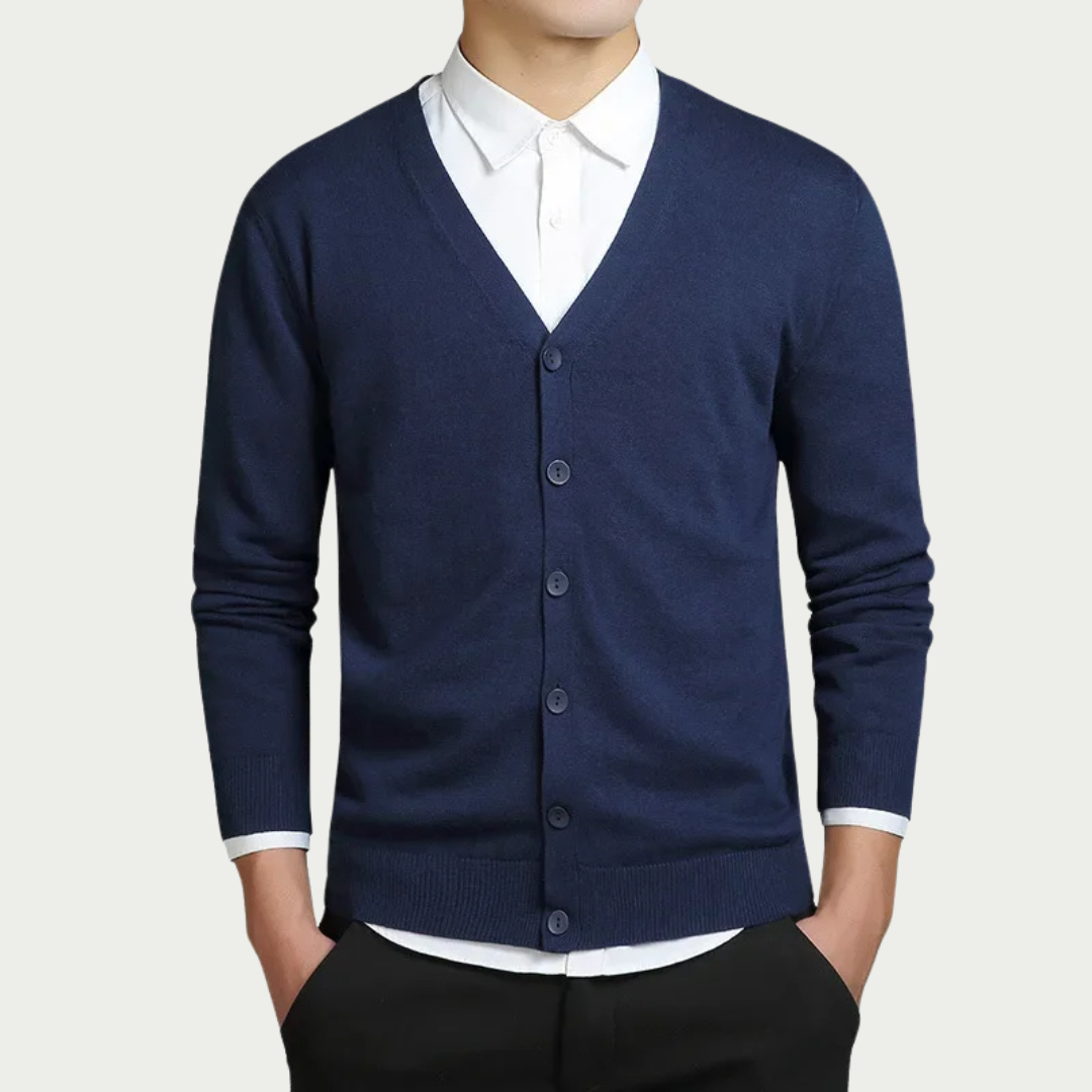 Gentleman's Knit Cardigan