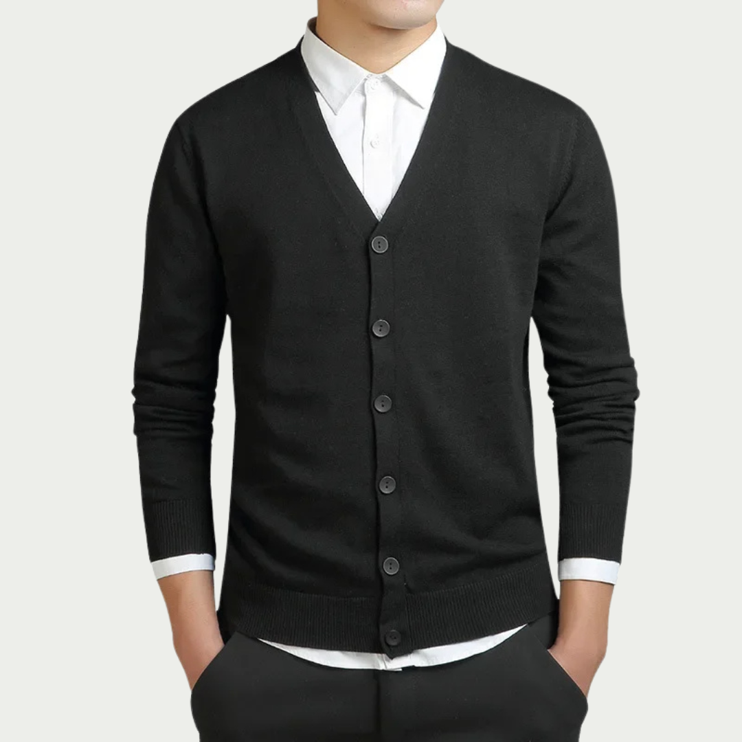 Gentleman's Knit Cardigan