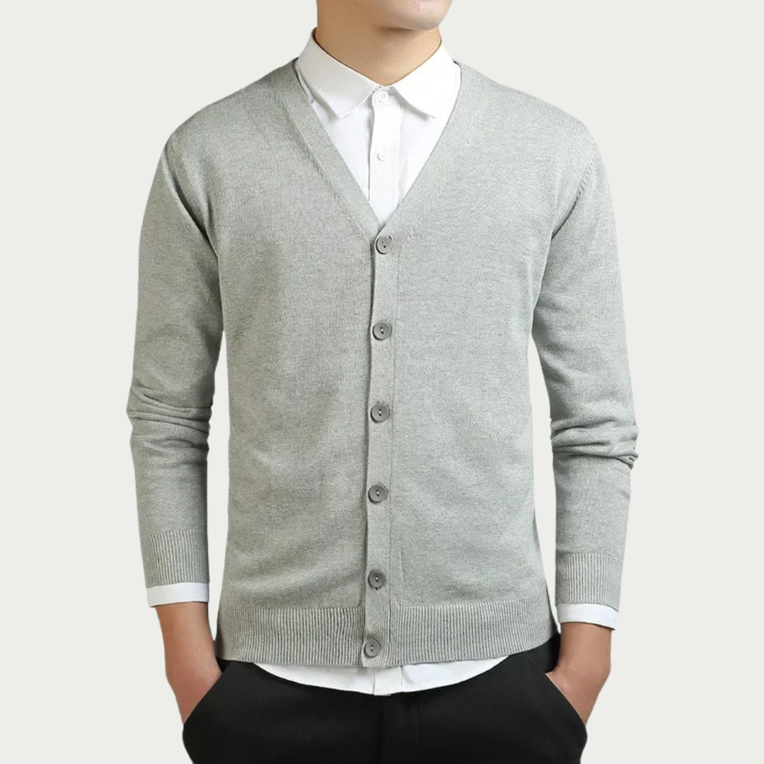 Gentleman's Knit Cardigan