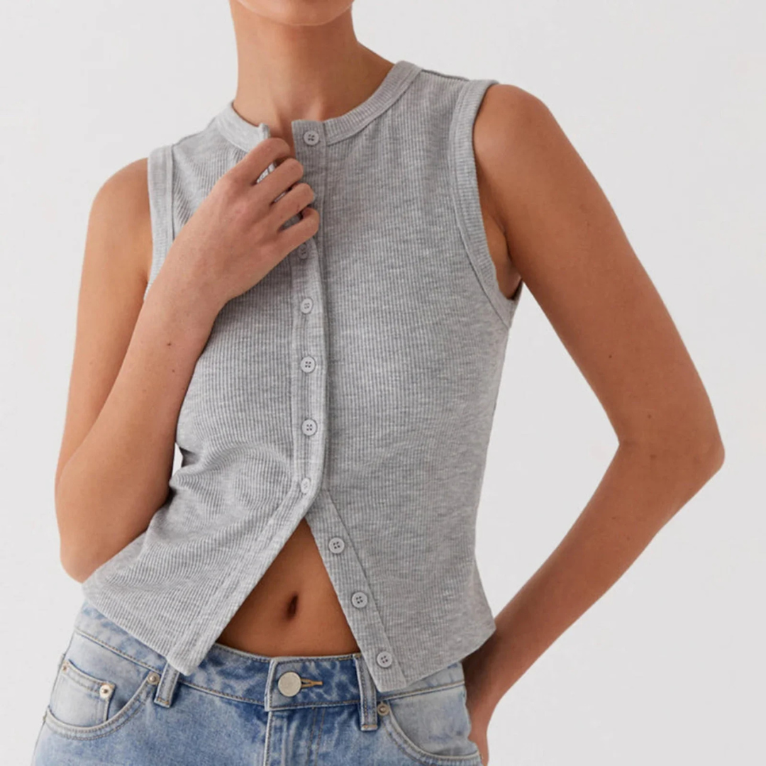 Bold Ribbed Top