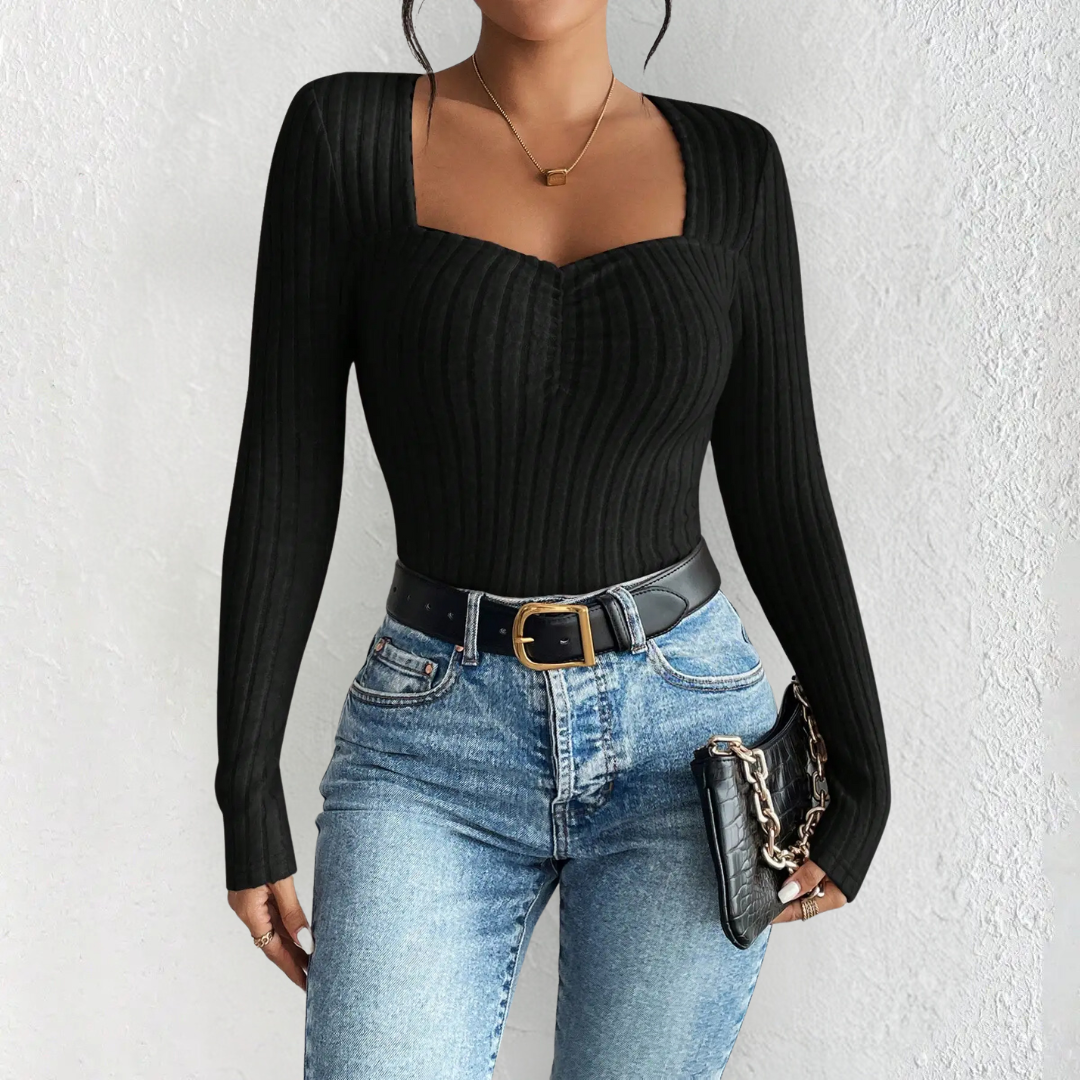 Diamond Knit Top