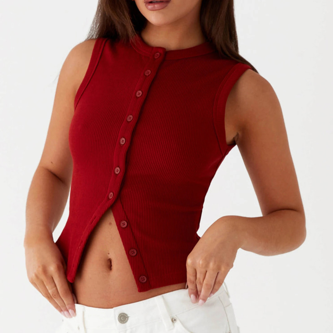 Bold Ribbed Top