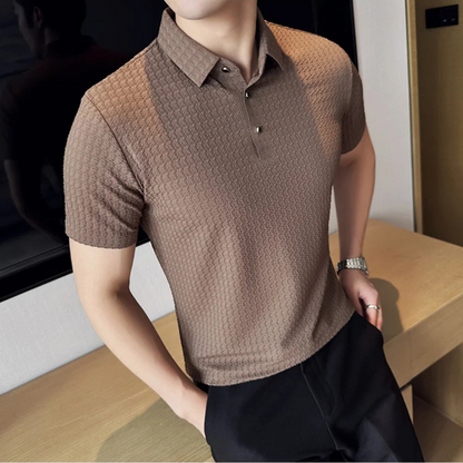 Men's Refined Texture Polo