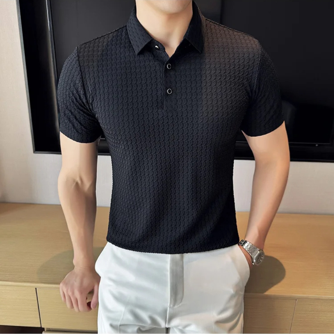 Men's Refined Texture Polo