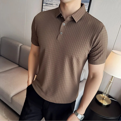 Men's Refined Texture Polo