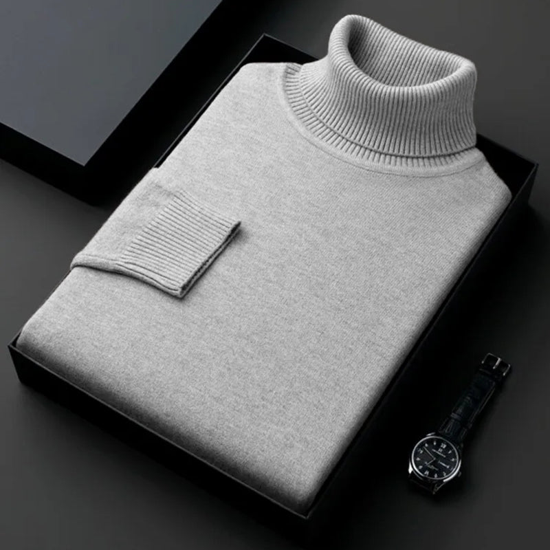 UrbanWeave Slim Turtleneck Sweater