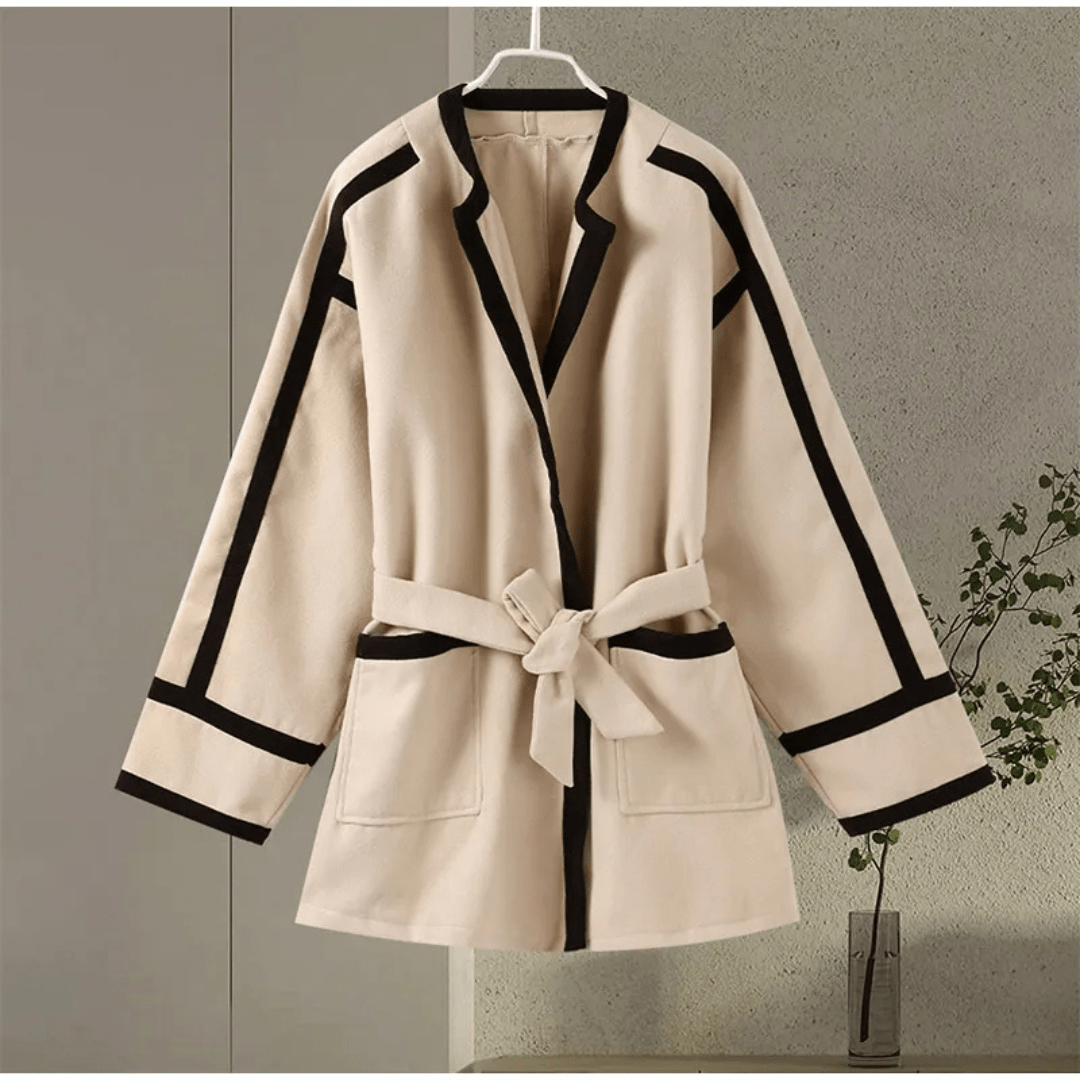 Carolme Classic Line Wool Coat