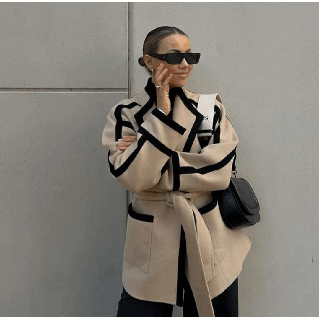 Carolme Classic Line Wool Coat