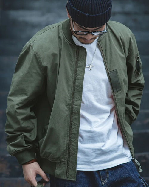Carolme Grayson Bomber Jacket Man Jackets