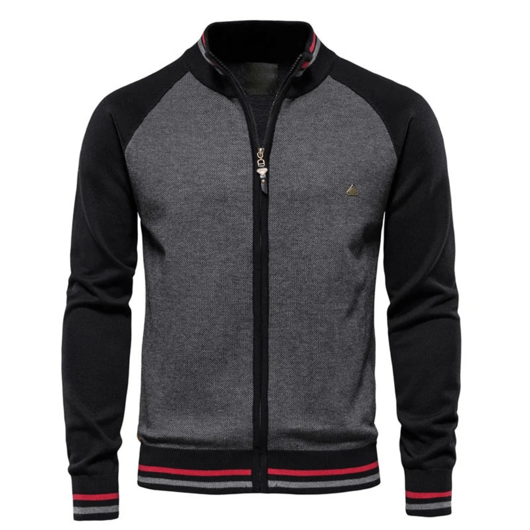 Carolme Men's Knitted Jacket Black / S