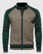 Carolme Men's Knitted Jacket Green / S Man Jackets