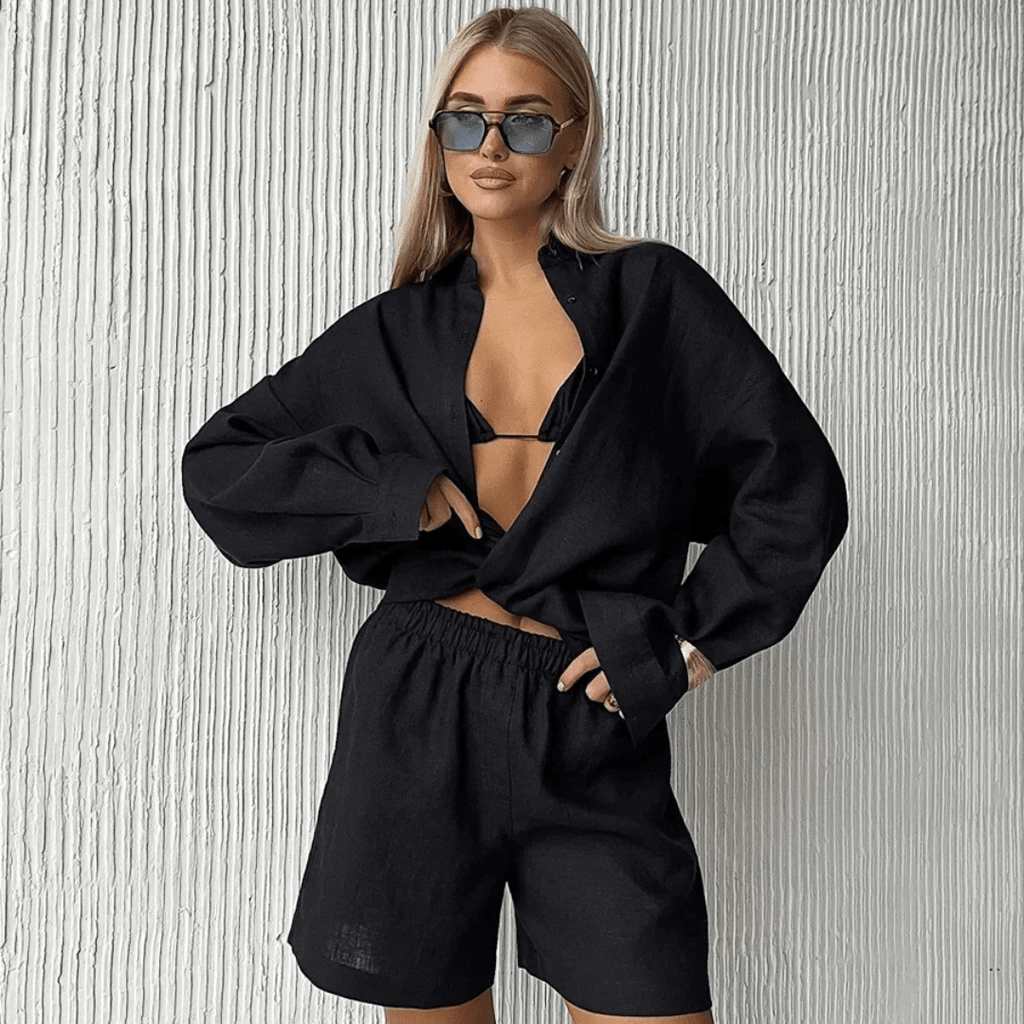 Carolme Rio Set Black / S