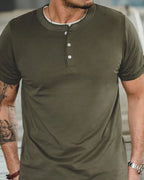 Carolme The Hudson Shirt Army Green / S man shirts