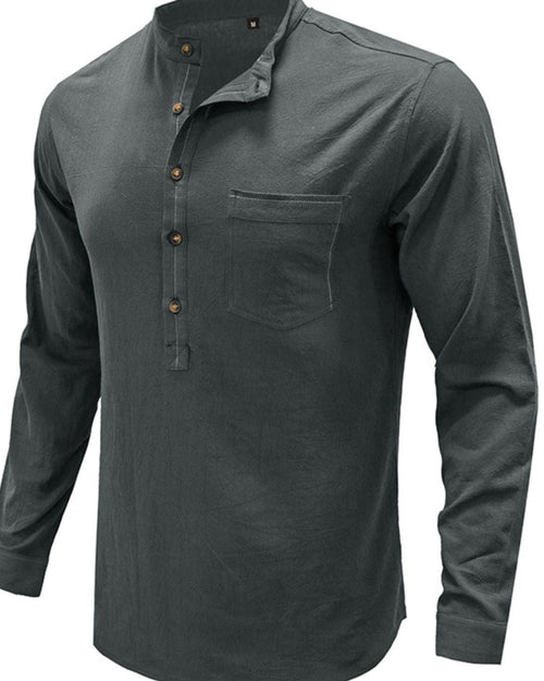 Carolme Theo Cotton Shirt man shirts