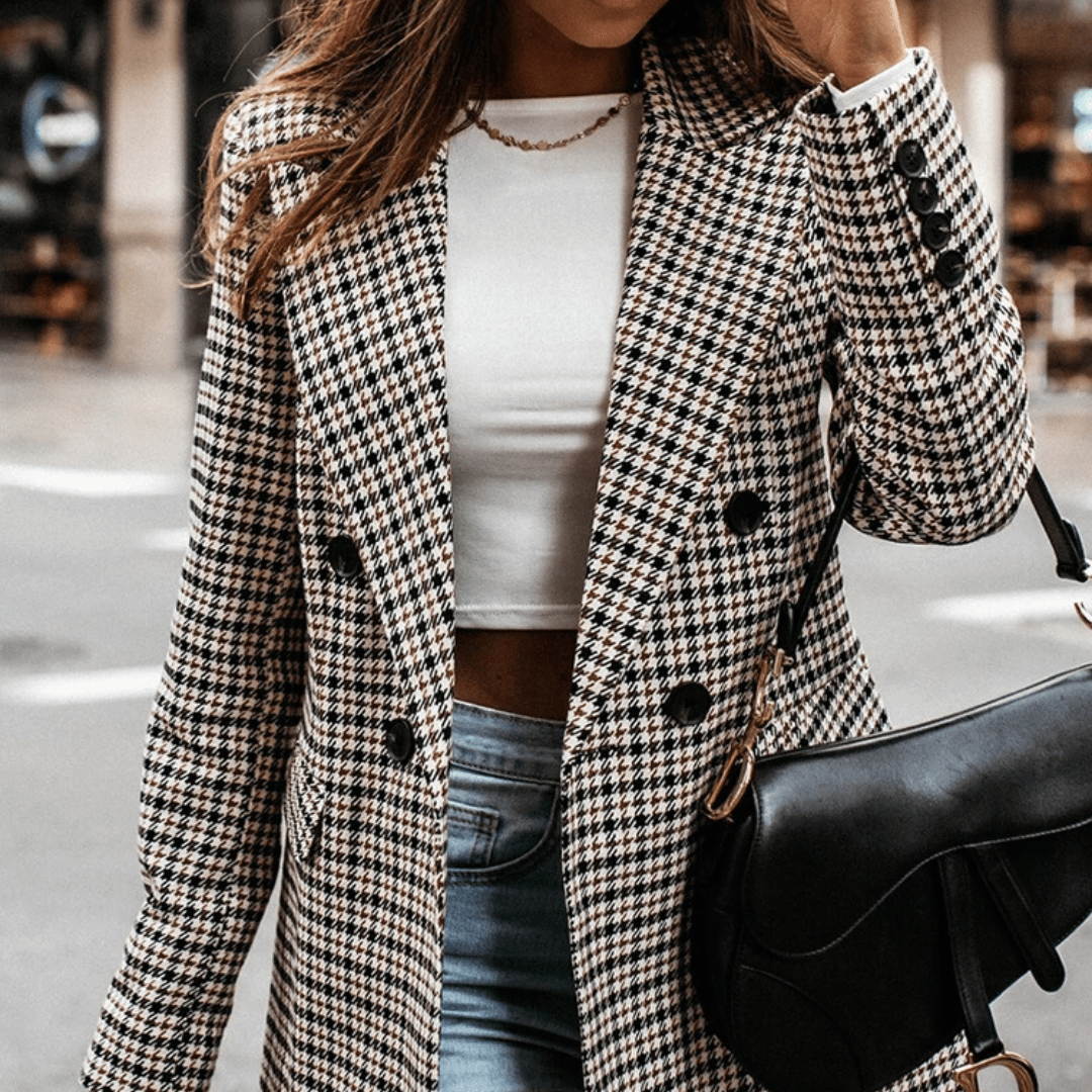 Carolme Timeless Charm Blazer