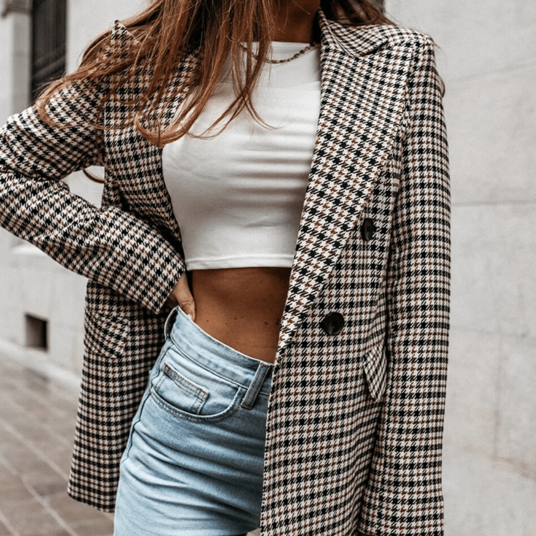 Carolme Timeless Charm Blazer