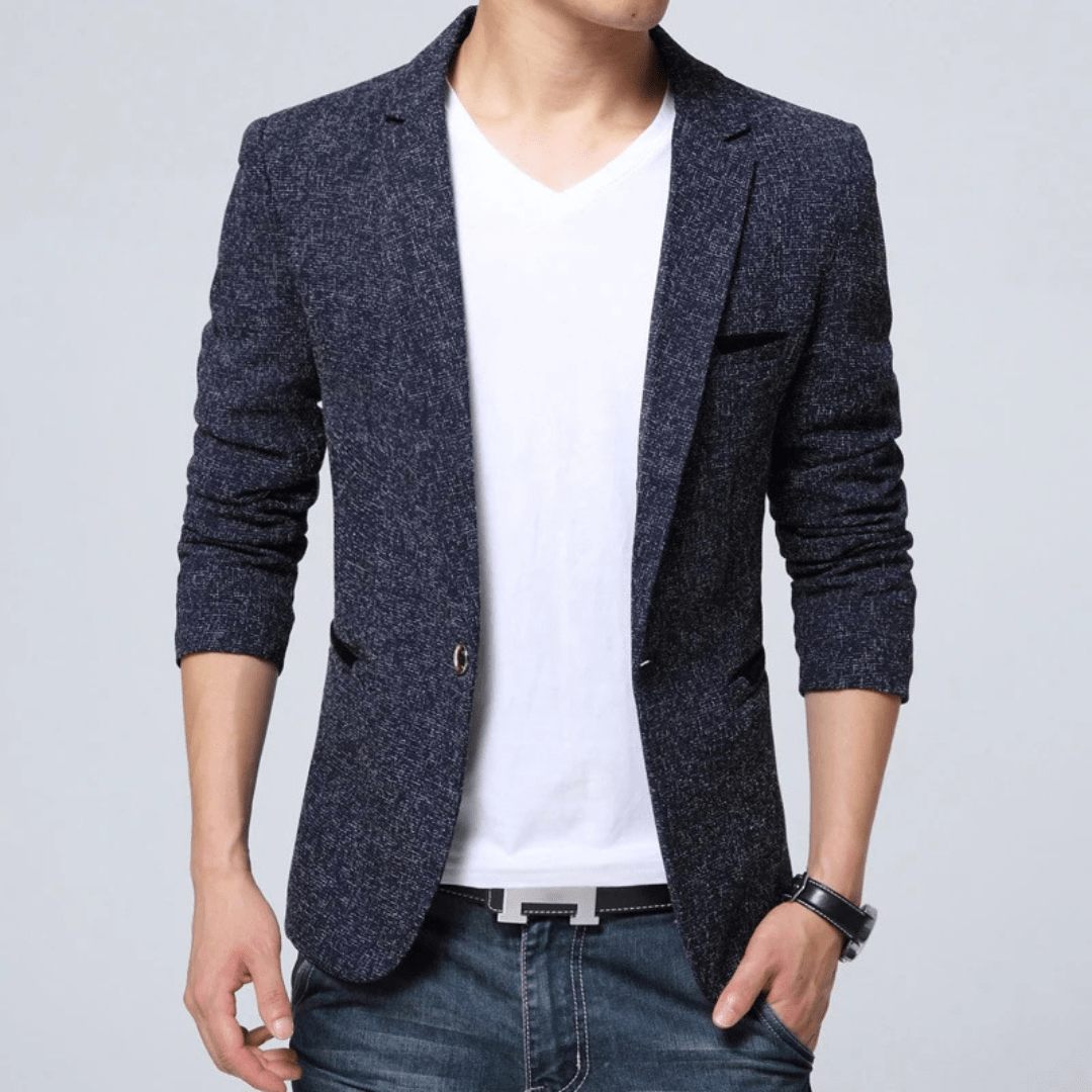 Carolme Urban Class Blazer Navy Blue / S