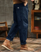 Carolme Vintage Cargo Pants man pants trousers