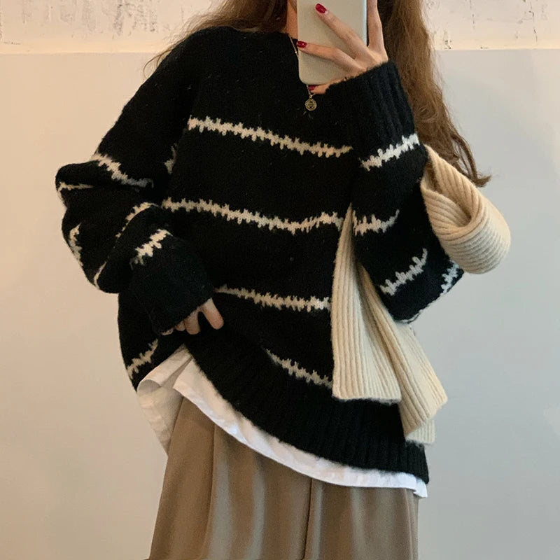 Loose Casual Knit Sweater