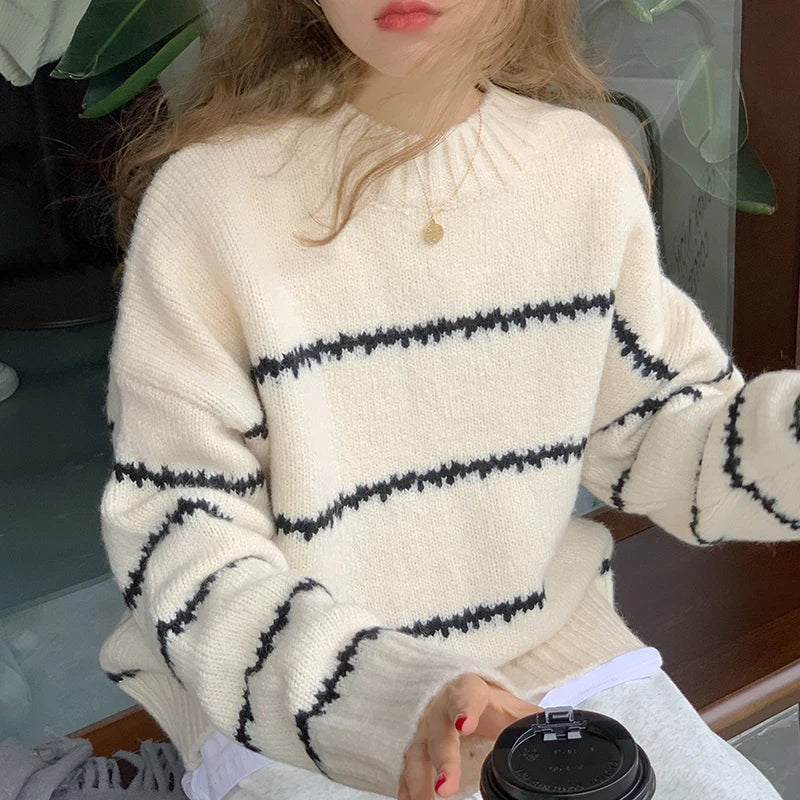 Loose Casual Knit Sweater