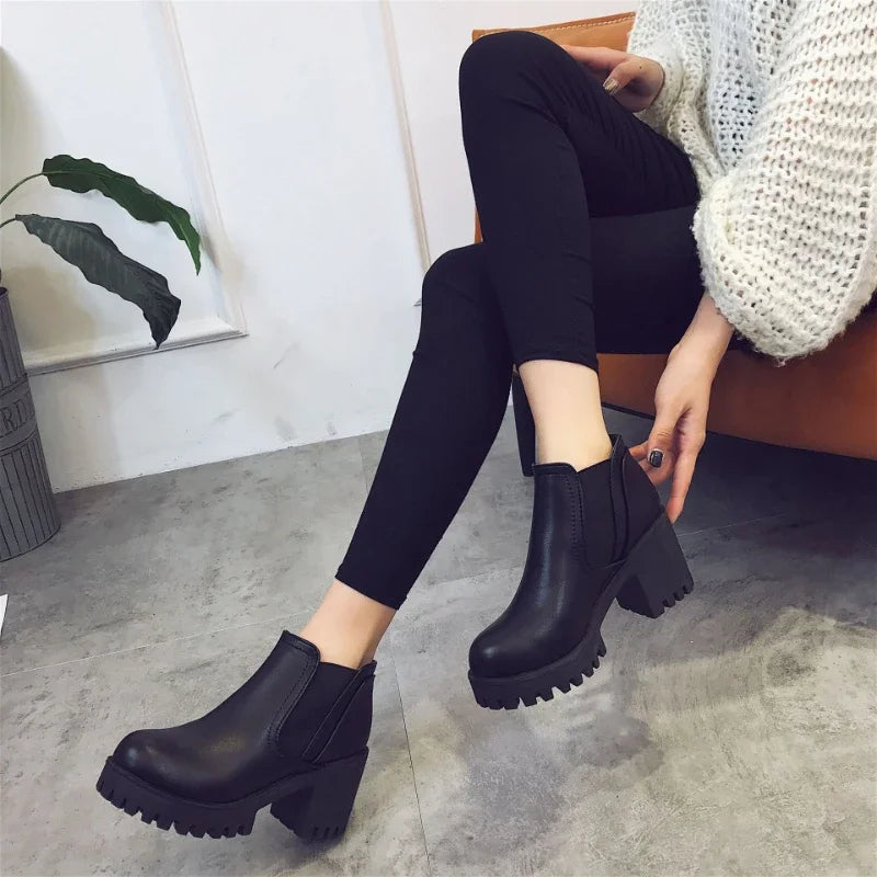 Casual High Heels Boots