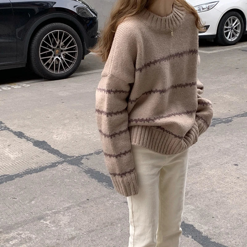 Loose Casual Knit Sweater